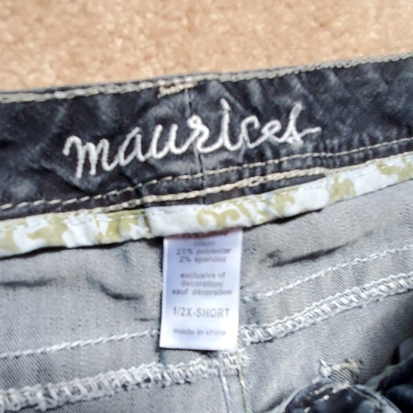 EUC! Maurices jeans size 1/2 X-short - Picture 6 of 8